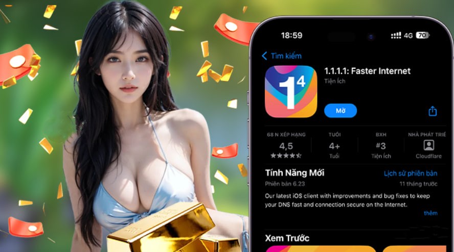 Hình ảnh quảng cáo của sun789 hiển thị nền tảng và các lợi ích